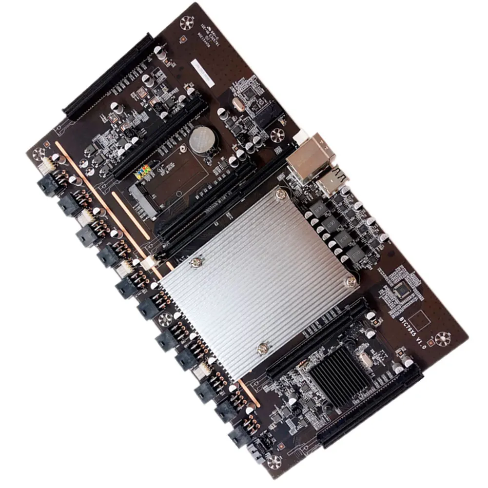 Новая семейная материнская плата для майнинга LGA 2011 разъем ЦП 5 PCIe PCI-E Express 3 0 X8