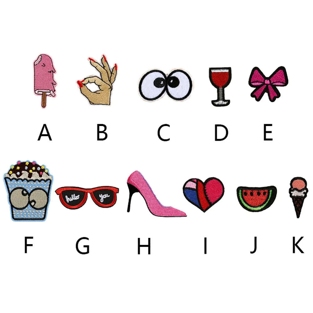 Модные стильные наклейки на высоком каблуке с мультяшным рисунком в виде сердца