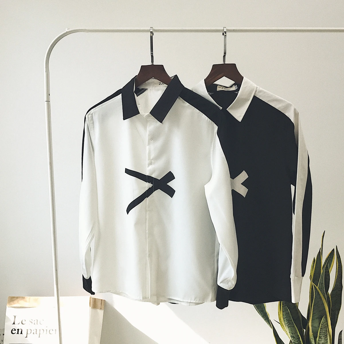 Мужская Повседневная рубашка большого размера с длинным рукавом принтом в стиле