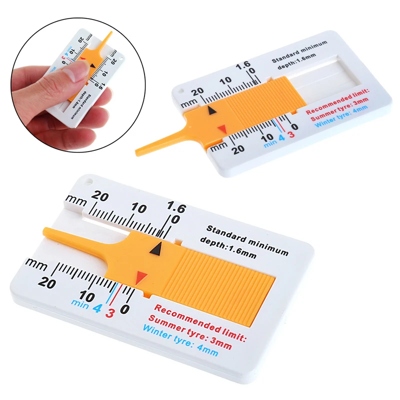 1 шт. новый инструмент для измерения глубины протектора шины автомобиля