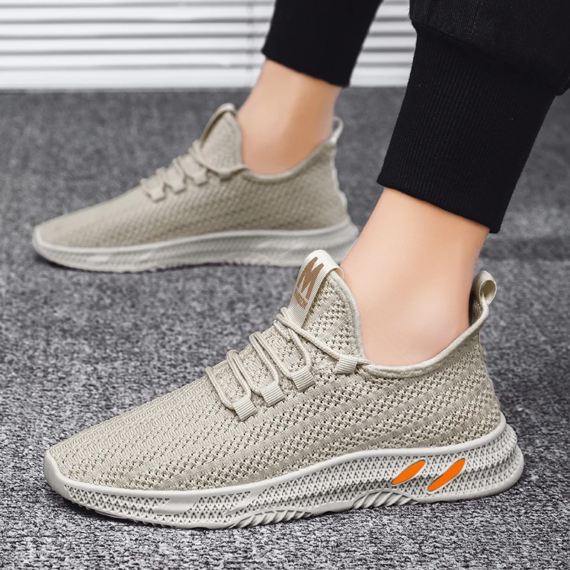 

PUPUDA Men Shoes Trend Black Sneakers Men Outdoor Mesh Sport Casual Shoes Men Breathable Running Shoes Male Summer