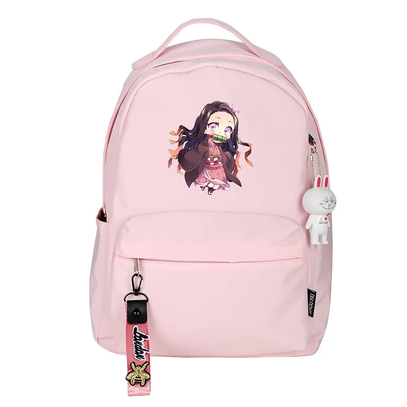 Нейлоновый рюкзак для студентов школьная Дорожная сумка на плечо с мультяшным