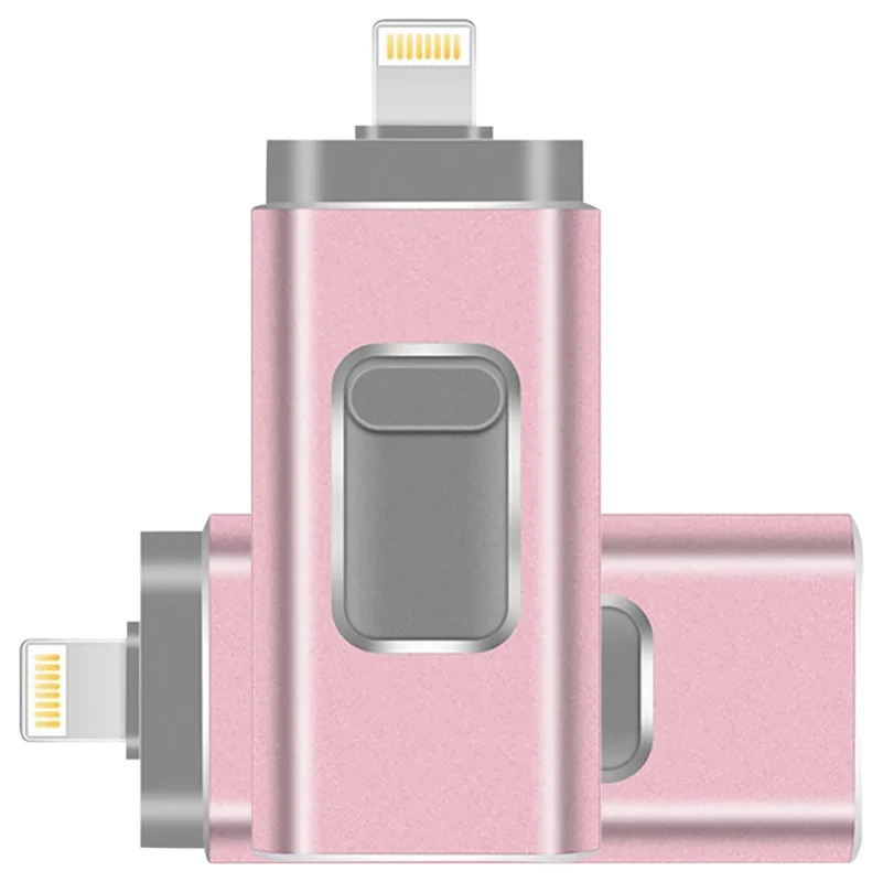 IPhone USB флэш-накопитель 32 Гб OTG Флешка 64 ГБ флеш-память ручка Usb ключ 3,0 для iPhone Android сотовый телефон Micro USB 512 ГБ