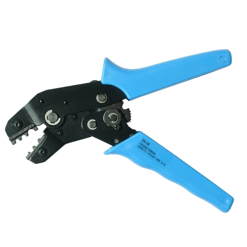 

SN-06 Mini European Style Wire Crimping Pliers Terminal Clamp Pliers 20-10AWG Wire Crimping Tool Crimping Plier 0.5-6mm2