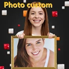 Фото на заказ алмазная живопись 5D DIY животные пейзаж семейная картина Стразы Алмазная вышивка