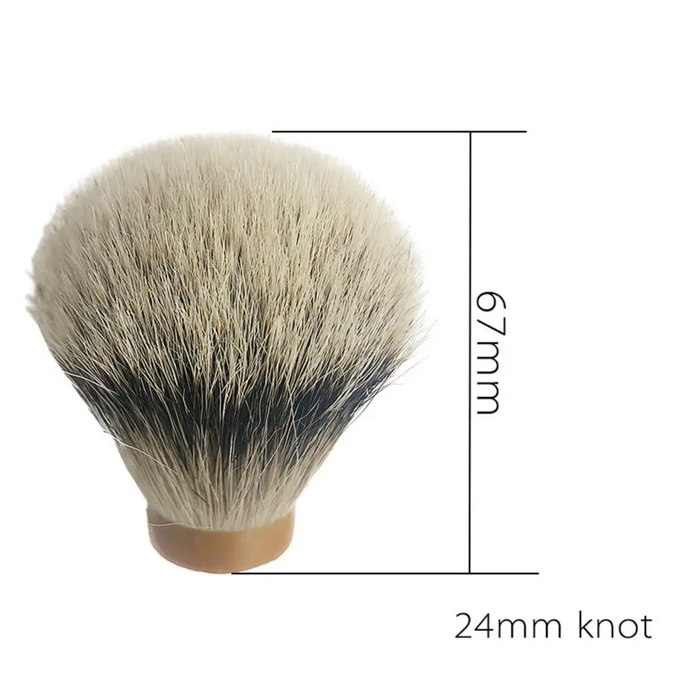 

Badger Hair Shaving Brush Head BRUSH-3 Color Synthetic Brush Hair Brush Men's Shaving Shaving Knots O5D3