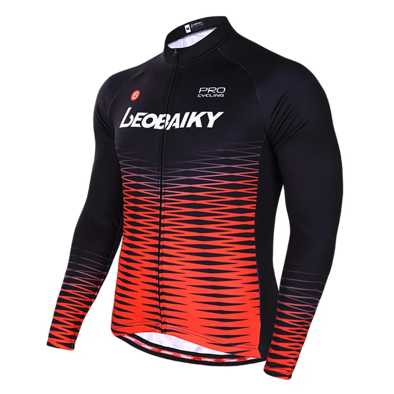winter jersey Профессиональный командный набор Джерси для велоспорта, Мужская одежда для велоспорта, зимняя теплая одежда для велоспорта с длинным рукавом, одежда для велоспорта, мужская спортивная одежда для фитнеса - Цвет: winter jersey
