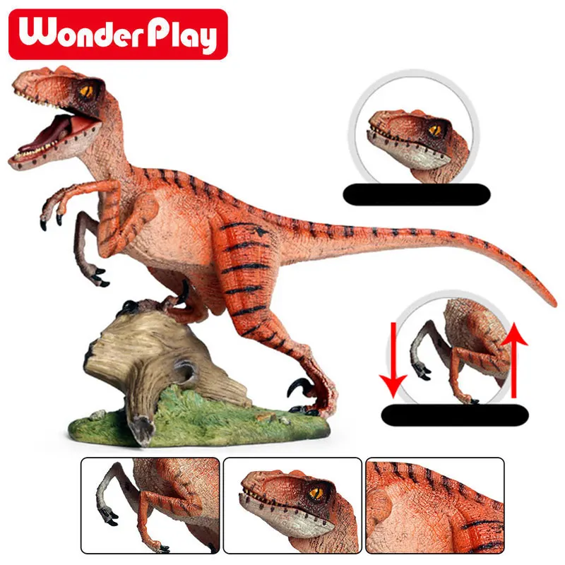 Коллекция игрушек динозавров американский классический фильм Парк Юрского
