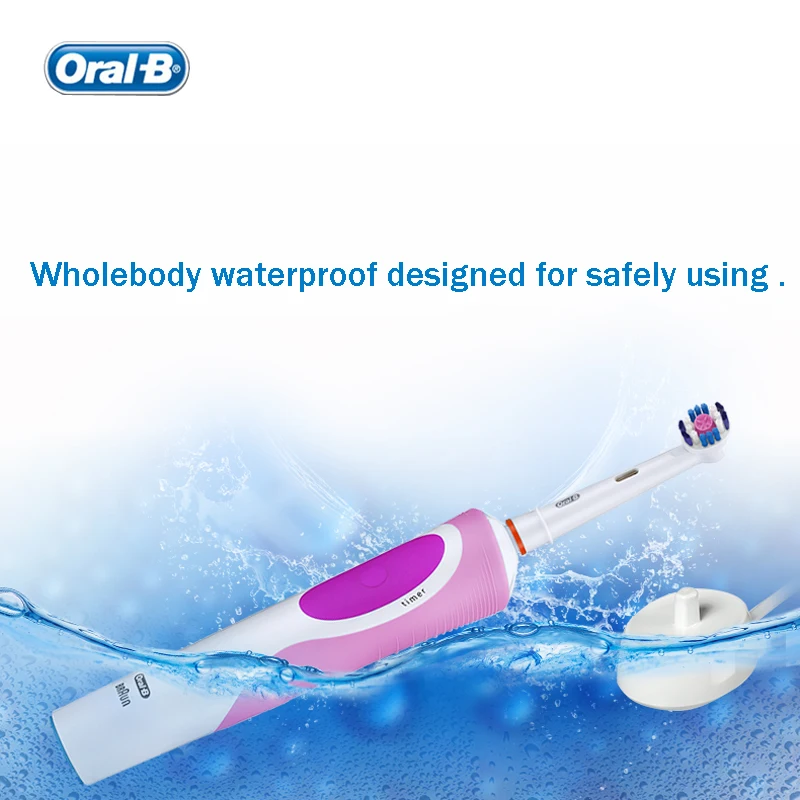

Oral B Vitality Electric Toothbrush Rotating Rechargeable Smart Tooth brush Head Replaceable Teeth Whitening Healthy Best Gift