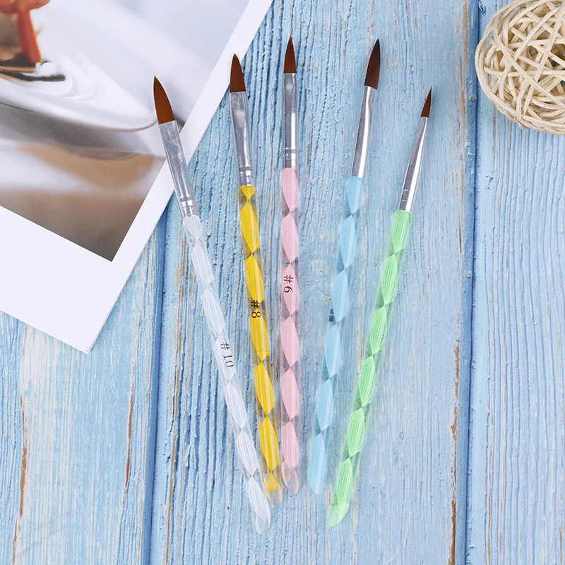 Набор акриловых УФ гелевых кисти для рисования картин инструмент кутикулы