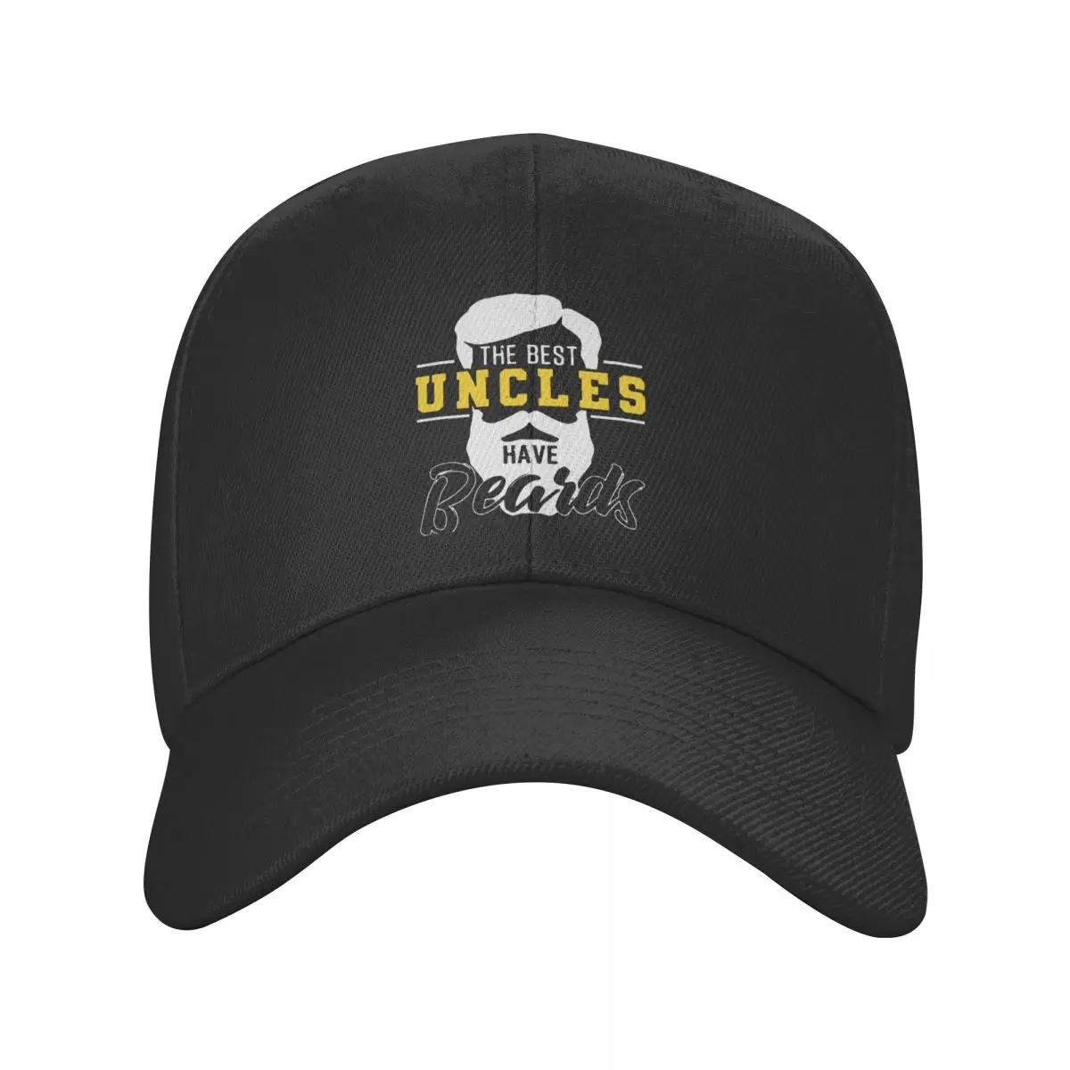 

Best Uncles Have Beards Gift Hats Men Women curved Bearded Uncle Hats Sun Caps Dad Hat Adjustable Baseball Caps High Quality