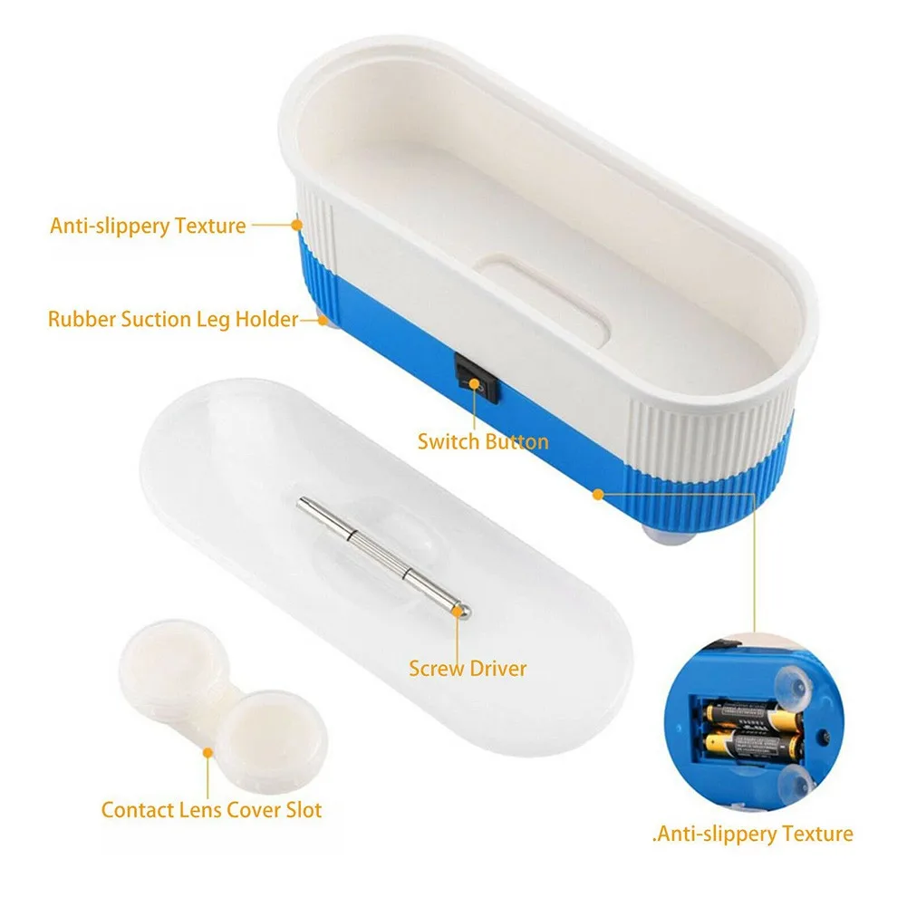 Портативная лучшая ультразвуковая Очистительная Машина для бытовых ювелирных