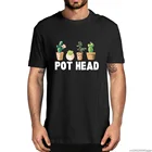 Футболка унисекс, забавная Мужская футболка с изображением садовода, суккулента, забавная уличная футболка