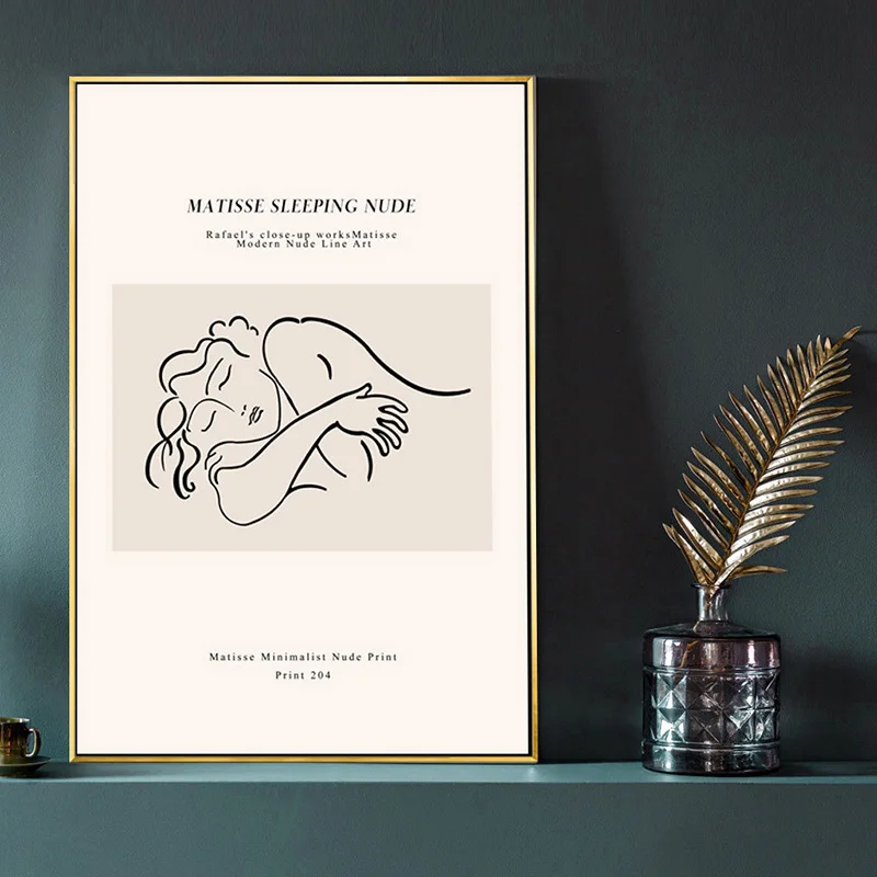 Абстрактный настенный постер Матисса Ван Гога в современном стиле