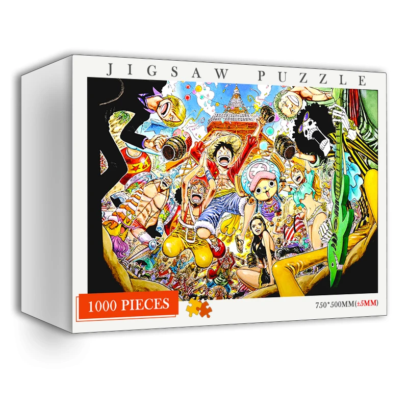 

Пазл цельнокроеный для взрослых, деревянный пазл, 1000 шт., пазлы, игрушки, соломенная шляпа, пираты, деревянный пазл, 1000 шт., домашний декор