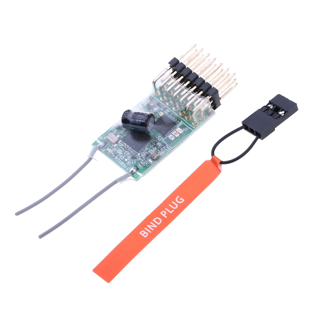 2.4GHz   6-channel AR6100E Receiver. Support DX6I DX18 DX8 DX9