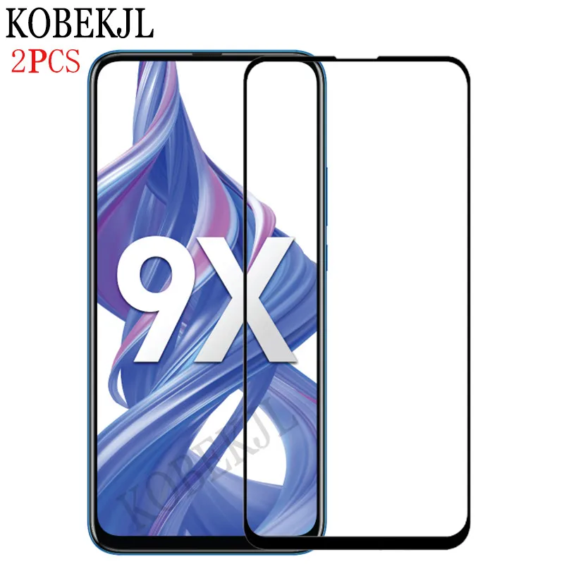 Honor 9X Защитное стекло для huawei Honor 9X9 X Honor9X STK-LX1 STK LX1 закаленное стекло полное покрытие защитная пленка 6,59