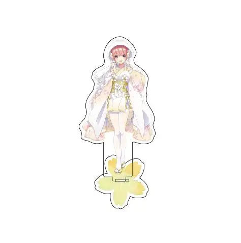 Аниме quintessence Quintuplets Nakano Ichika Miku фотография табличка для настольного декора белая