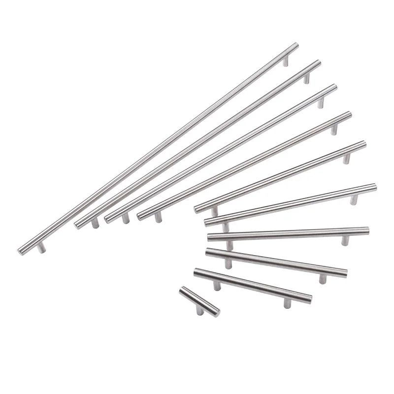 

1pcs Stainless Steel Cabinet Handle Drawer Knob Silver Kitchen Knob Cabinet Door Handle Hardware Furniture Accessories