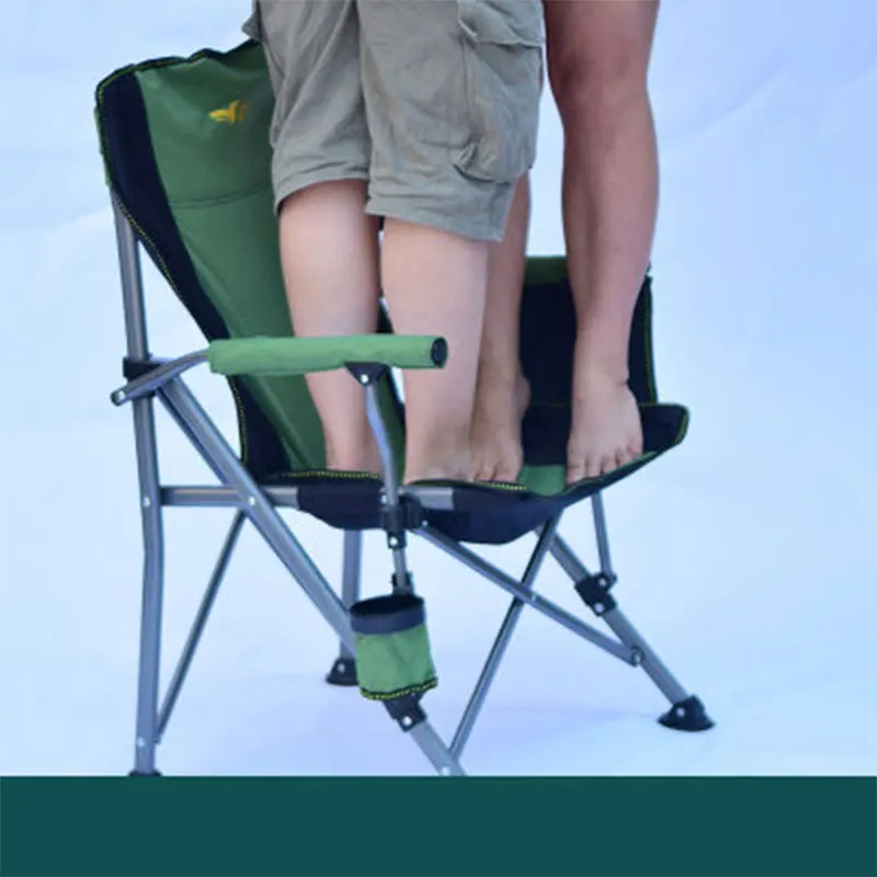 売る ポータブル屋外キャンプビーチチェア軽量折りたたみハイキングバックパッキングキャンプ屋外バーベキューピクニックシート釣りツールch