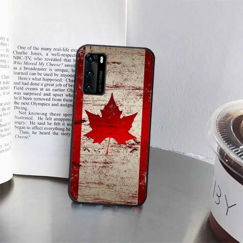 

Canadian flag Phone Case for huawei P40 pro lite P8 P9 P10 P20 P30 psmart 2019 2017 2018