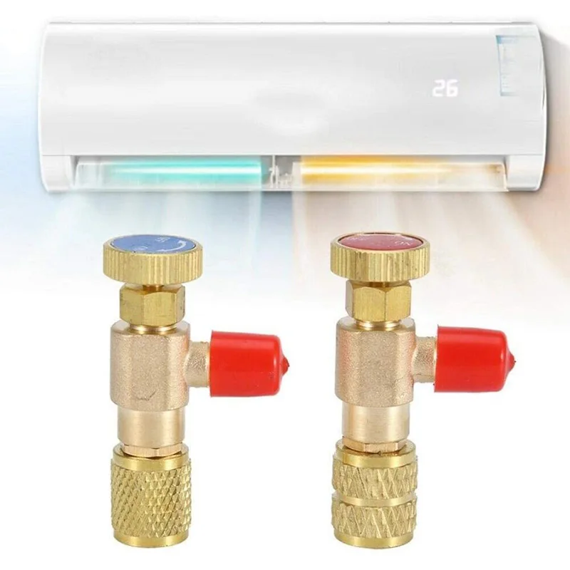 2 шт. медный предохранительный клапан R22 R410 плюс для жидкости аксессуары