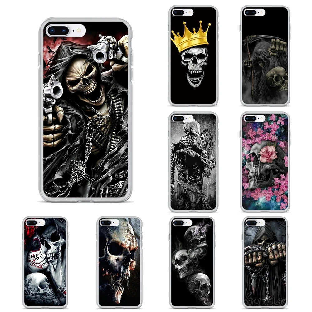 Дешевый телефон с черепом крутая серия рандомная для ZTE Blade A5 2019 V10 Vita V7 V8 Lite V9 A530 BQ