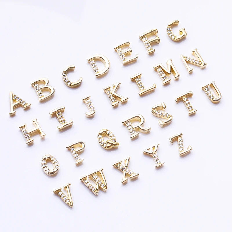 3D кристаллы для ногтей горный хрусталь плоская задняя металлическая столица