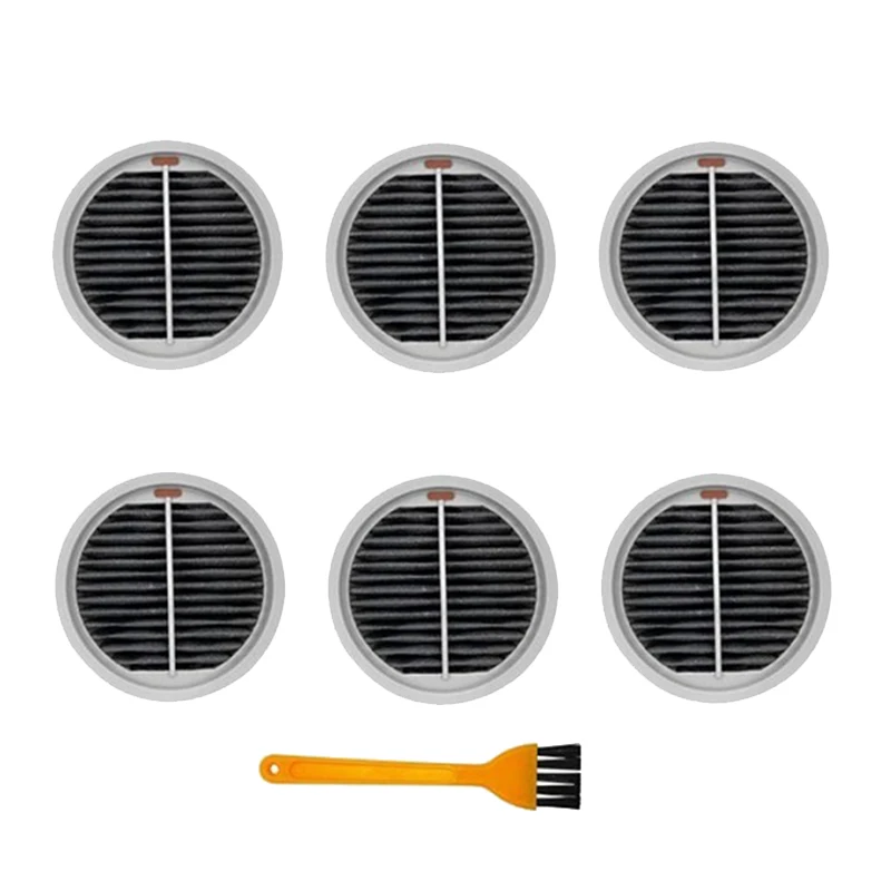 

6Pcs Hepa Filter For Xiaomi Roidmi NEX X20 F8 Pro Handheld Cordless Vacuum Cleaner Parts