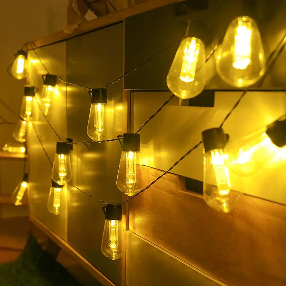 Энергосберегающая широкая Светодиодная лампа в форме лампы на солнечных