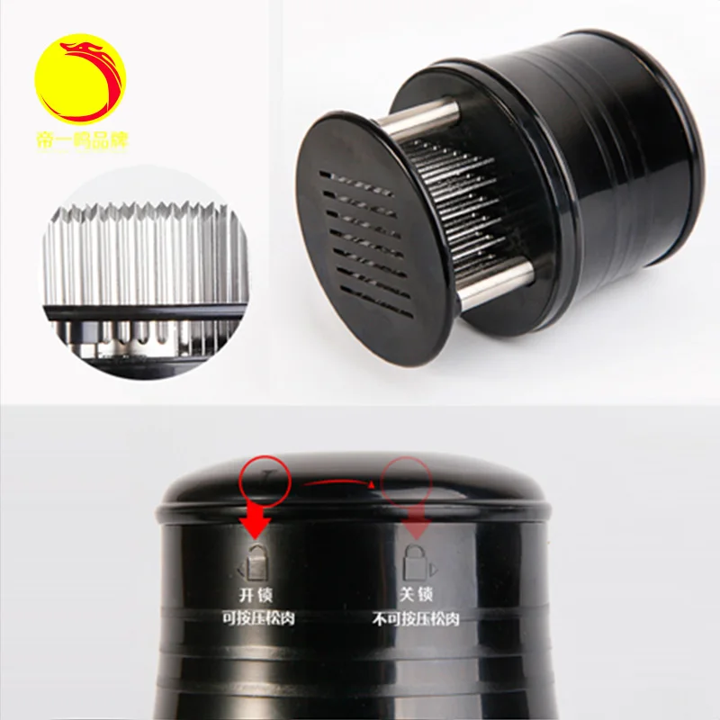 Бесплатная доставка мясорубка игла из нержавеющей стали 56 лезвий с безопасным