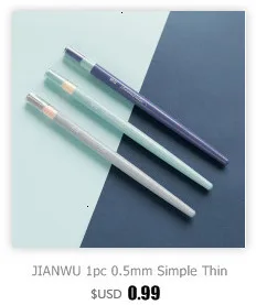 JIANWU, 1 шт., 0,5 мм, ретро герой, Классическая стальная ручка, перьевая ручка, роскошные модные перьевые ручки, новинка, ручки, подарок, для офиса, школы, поддержка