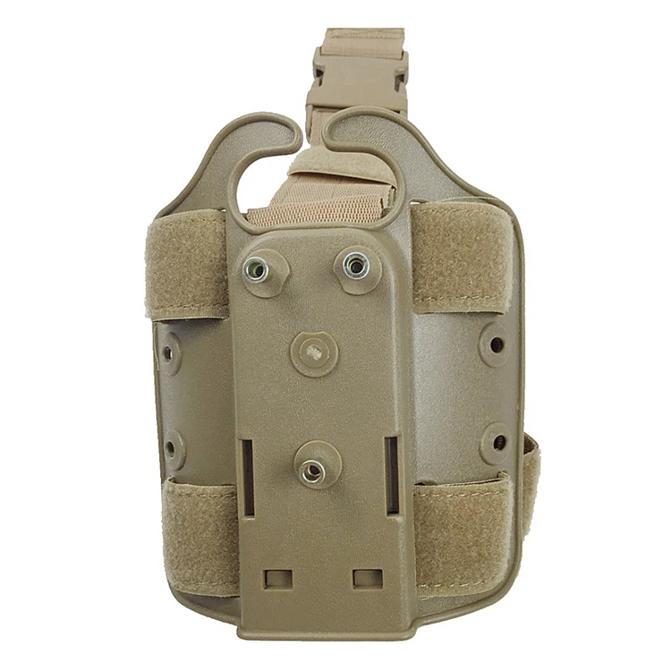 Для Safariland тип ноги платформа для пояса кобура 1911 Gl0ck 17 19 M9 USP P226 пистолет весло падение ноги песок/черный