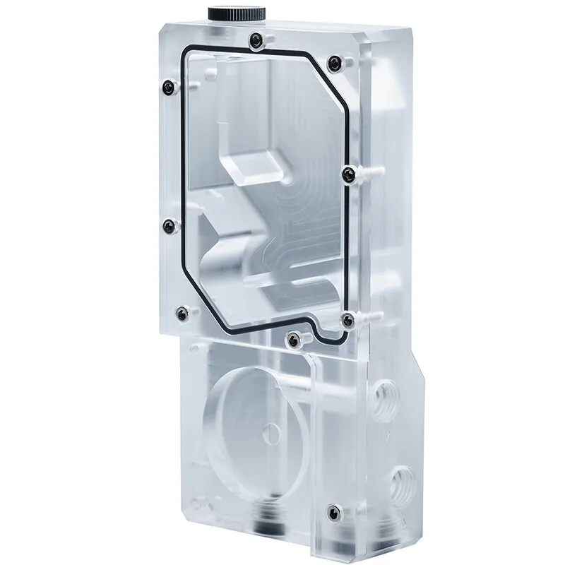 No Pump PHANTEKS R160C D(A) RGB 5V 3pin резервуар для воды Жидкостная петля прозрачный резервуар поддержка DDC насос поддержка 12 см 14 см вентилятор PH-R160C_02 - Цвет лезвия: No Pump