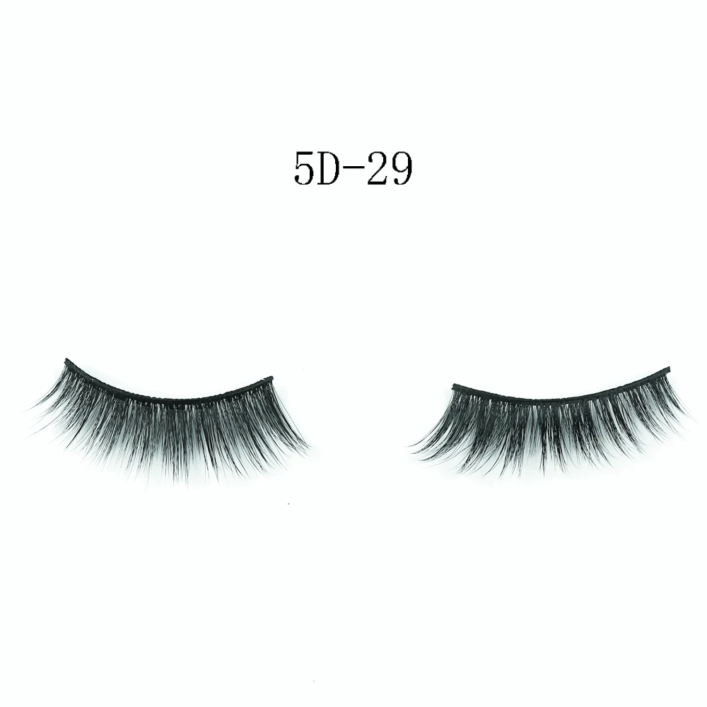 3D норковые ресницы 20 стилей Роскошные 1 коробка толстые скрученные накладные