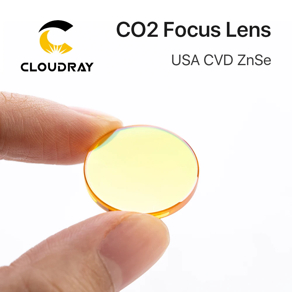 Фокусная линза США CVD ZnSe DIA 12 15 18 19 05 20 FL 38 1 50 8 63 5 76 2 101 6 127 мм для лазерного