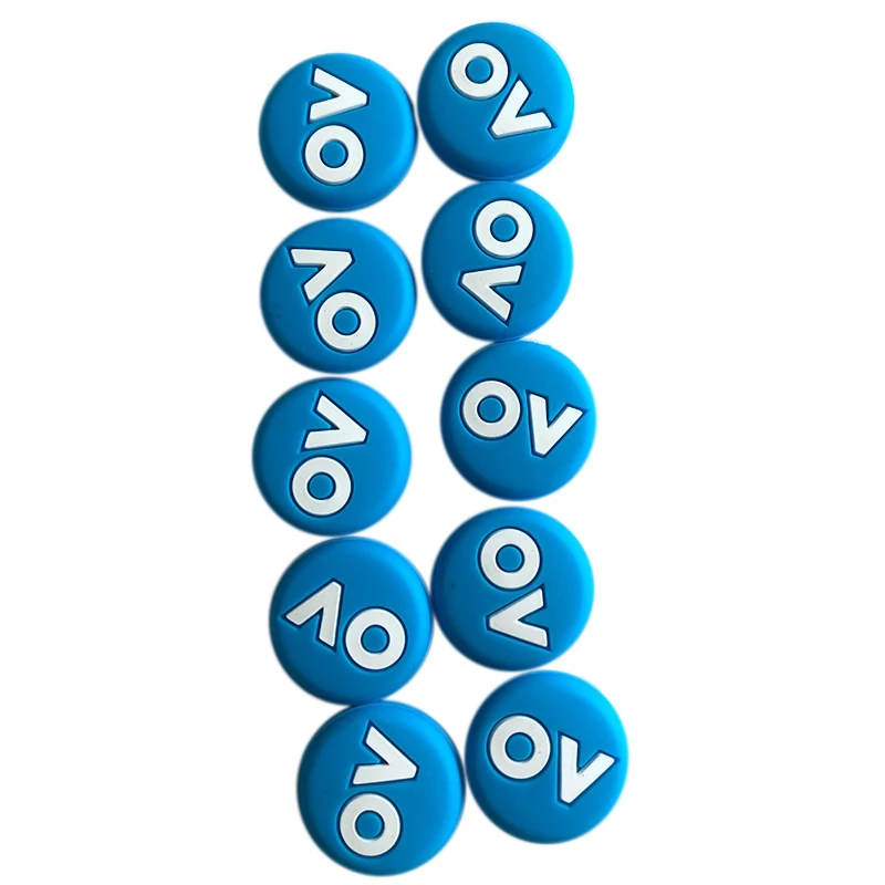 

10Pcs Tennis Racket Vibration Dampeners Silicone Anti-Vibration Tennis Racquet Shock Absorber