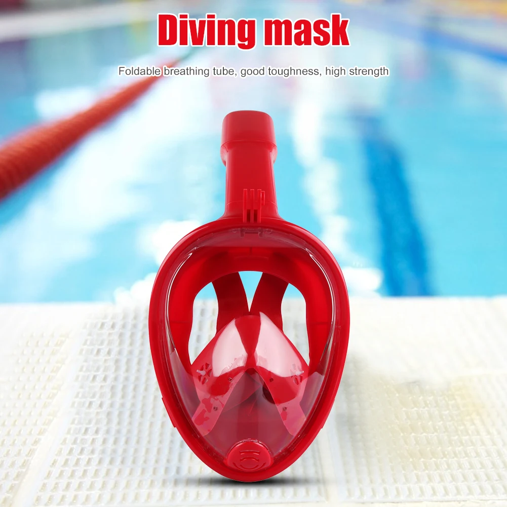 

Adults Full Face Scuba Snorkeling Mask Underwater Anti-Fog Swimming Diving Respirator Goggles Masks Swimming Equipment