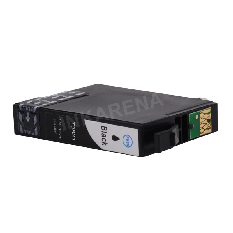 INKARENA 6 цветов T0821 совместимый полный картридж чернил для Epson Stylus Photo T50 R290 R295 R390 RX590