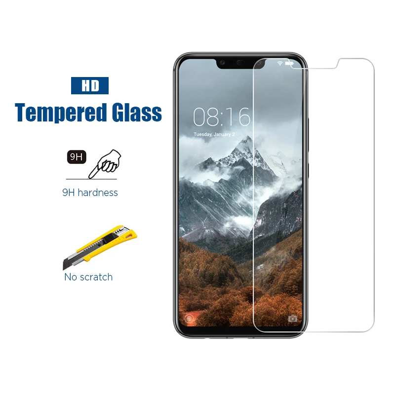 9H твердое закаленное стекло для Huawei Nova 4 4E 5 5i Pro 5T Защита экрана Y3 ii Y5 6/6 SE защитная