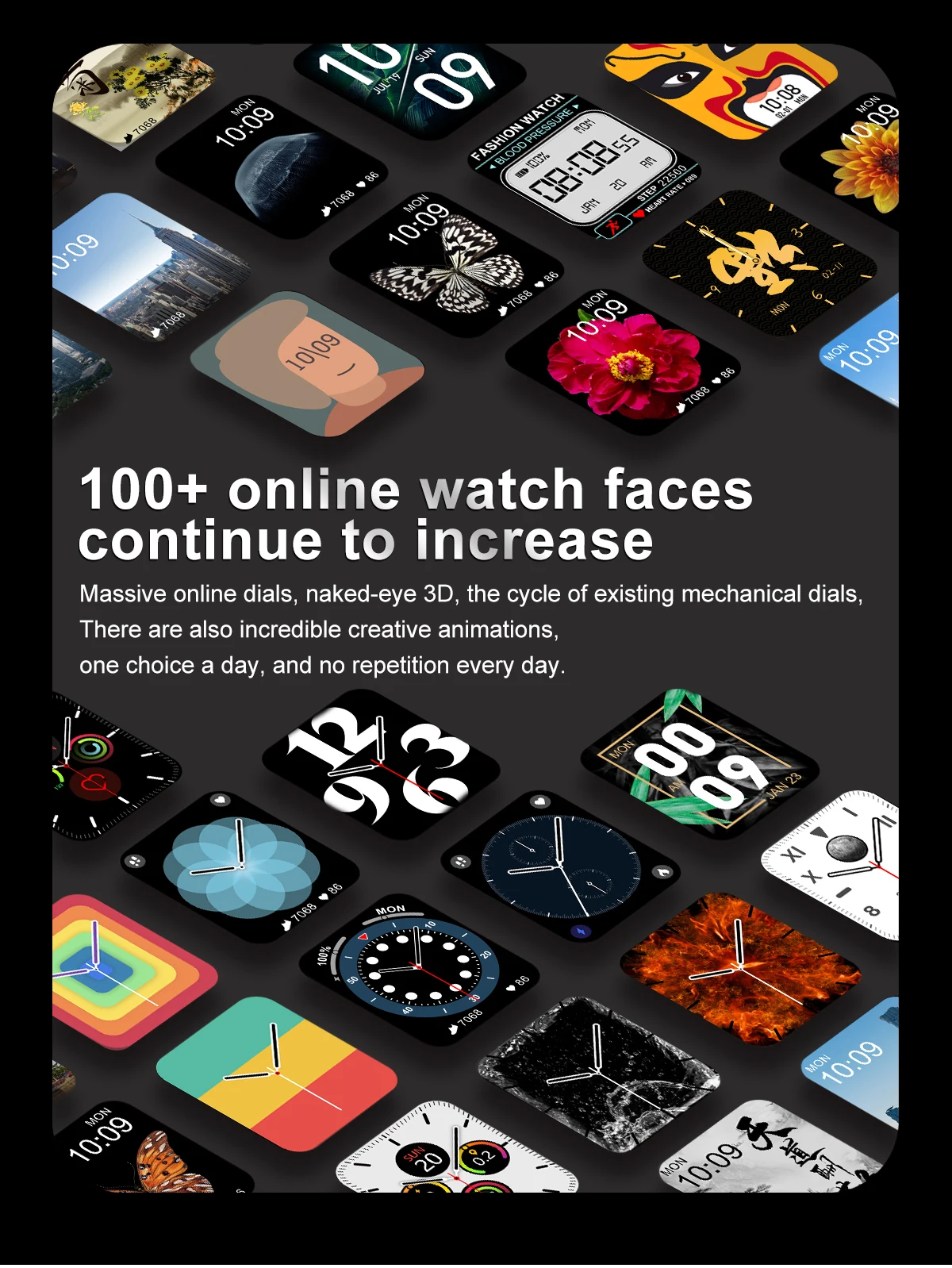 

DT100 Fitness Smart Watch IP68 Waterproof Men Women Bluetooth Call Heart Rate HD Split Screen Display Smartwatch PK W46 W66