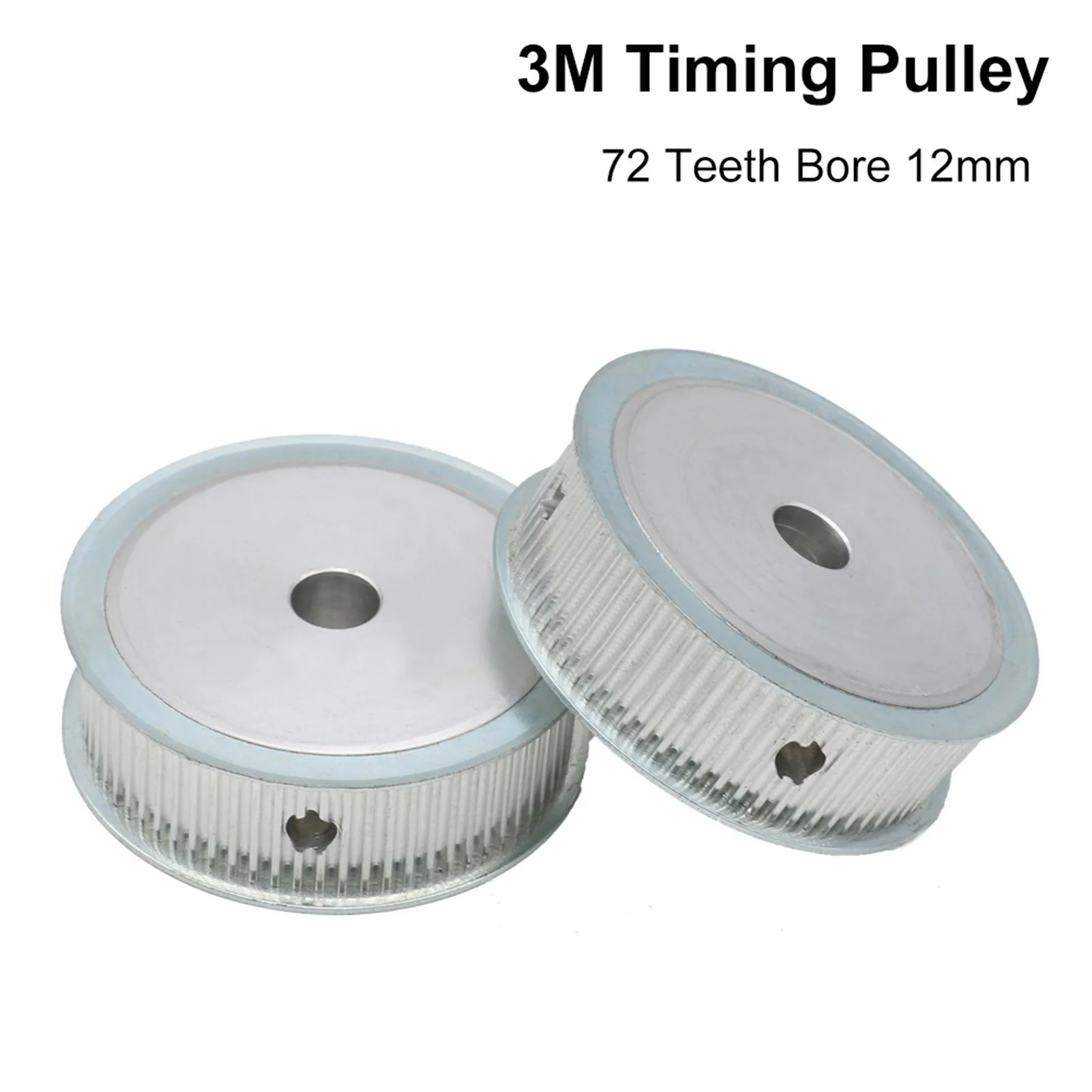 72-зубчатый зубчатый шкив HTD3M 72т отверстие 6/8/10/12/14/15/19/20 мм Ширина 20 AF/BF алюминий