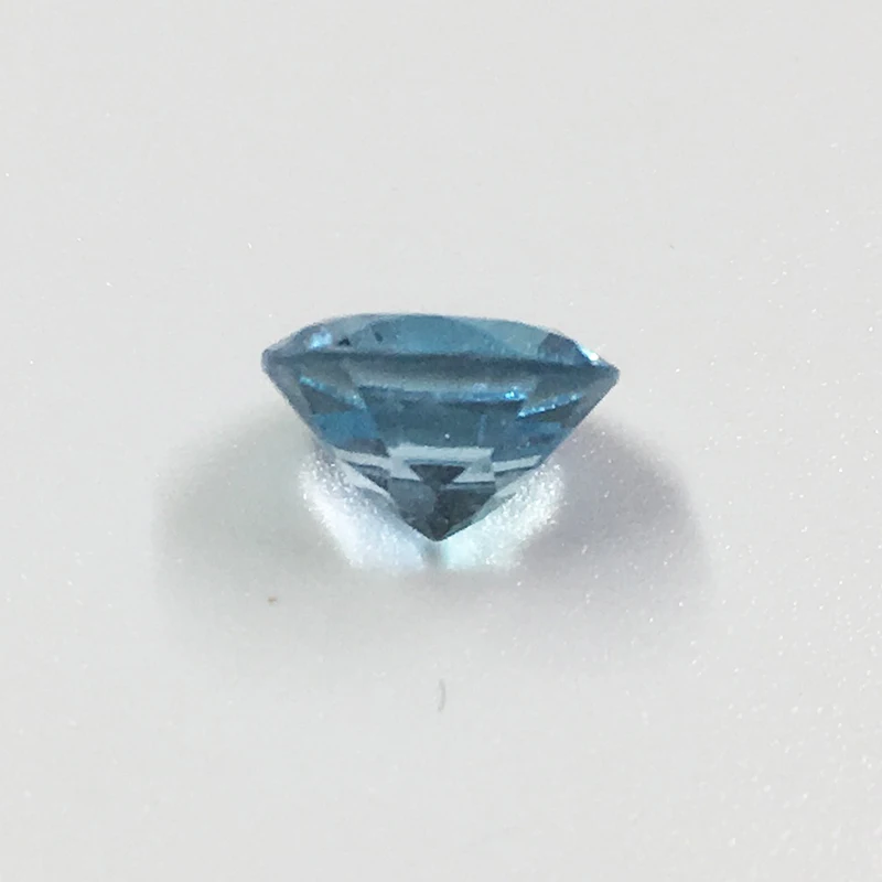 8 мм 2 карата Натуральный топаз незакрепленный драгоценный камень для кольца