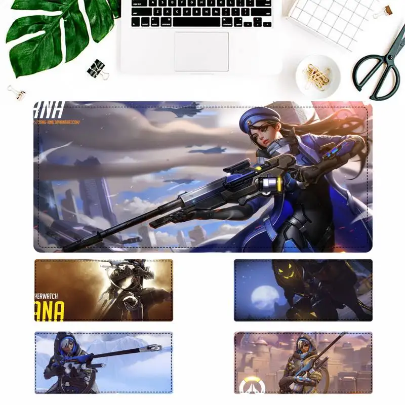 

Dropshipping Ana Mouse Pad PC Laptop Gamer Mousepad Anime Antislip Mat Keyboard Desk Mat For Overwatch/CS GO