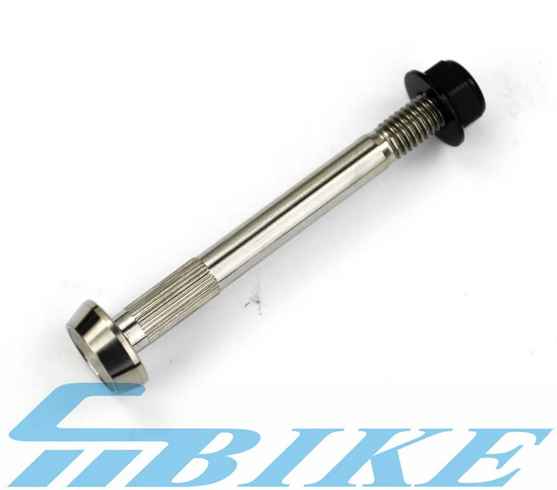 Black Rear Shocks TWTOPSE Pro 10g титановые задние ударные болты для велосипеда Brompton прочные алюминиевые гайки из сплава блок Подвески болт запчасти - Цвет: Black Rear Shocks