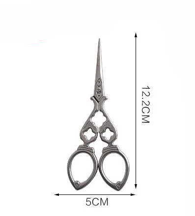 Professional Sewing Scissors For Fabric Clothes Handmade Supply Vintage Cutting Small Stainless Steel Tailor | Дом и сад