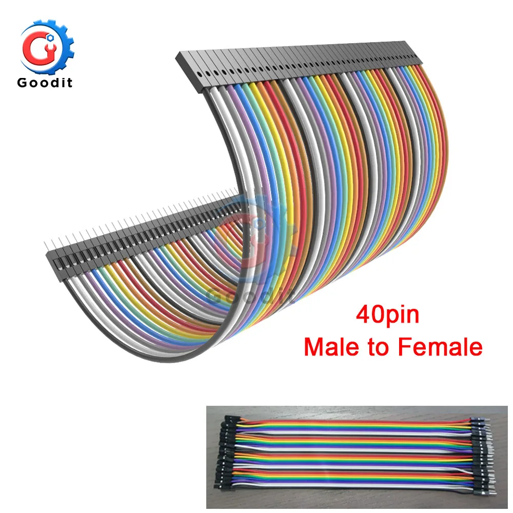 40PIN 10 см 20 см 30 см Dupont Line Male to Male+ Female to Male и Female to Female джемпер дуплексный кабель для PCB DIY KIT
