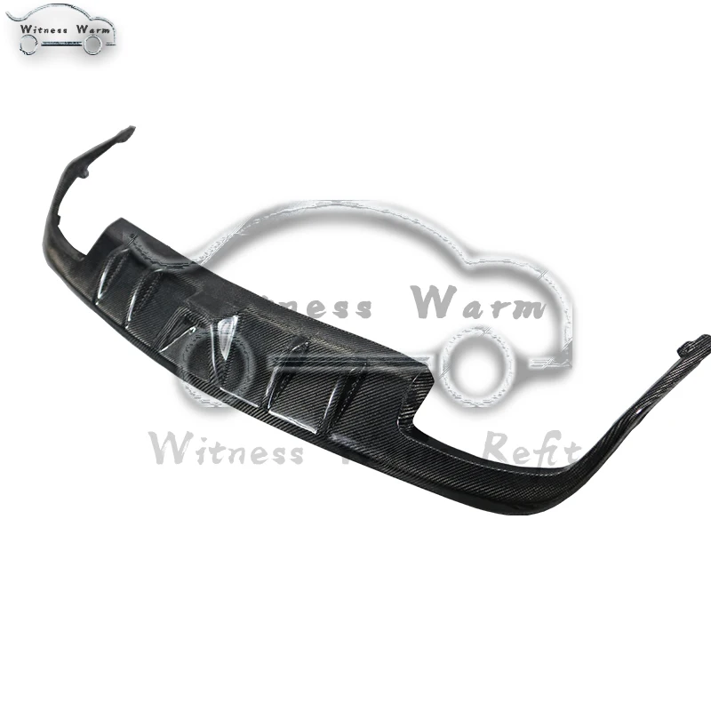 Спойлер для заднего бампера из углеродного волокна диффузор автомобиля Mercedes Benz