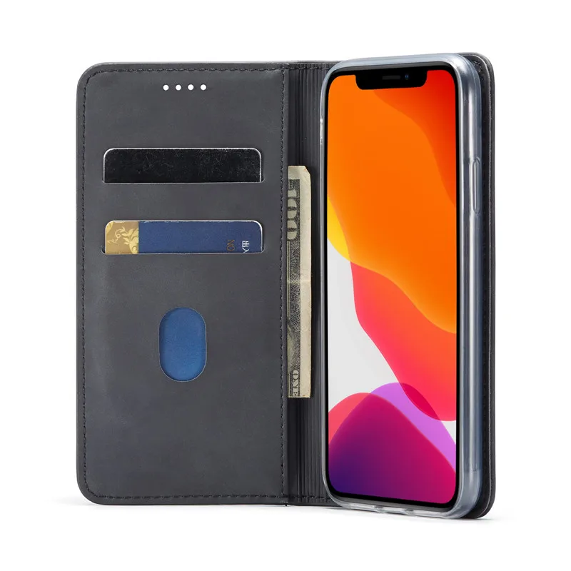 Для iPhone 11 чехол для iPhone 11 Pro Max чехол кожаный бумажник чехол для телефона для iPhone 11 Pro Чехол откидной Магнитный кожаный чехол