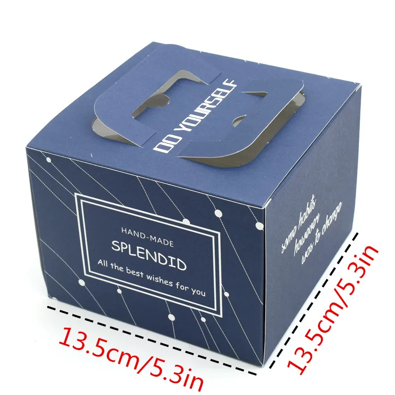 12-пачки торт Коробки 5 дюймов кухонный нож для выпечки посылка портативный